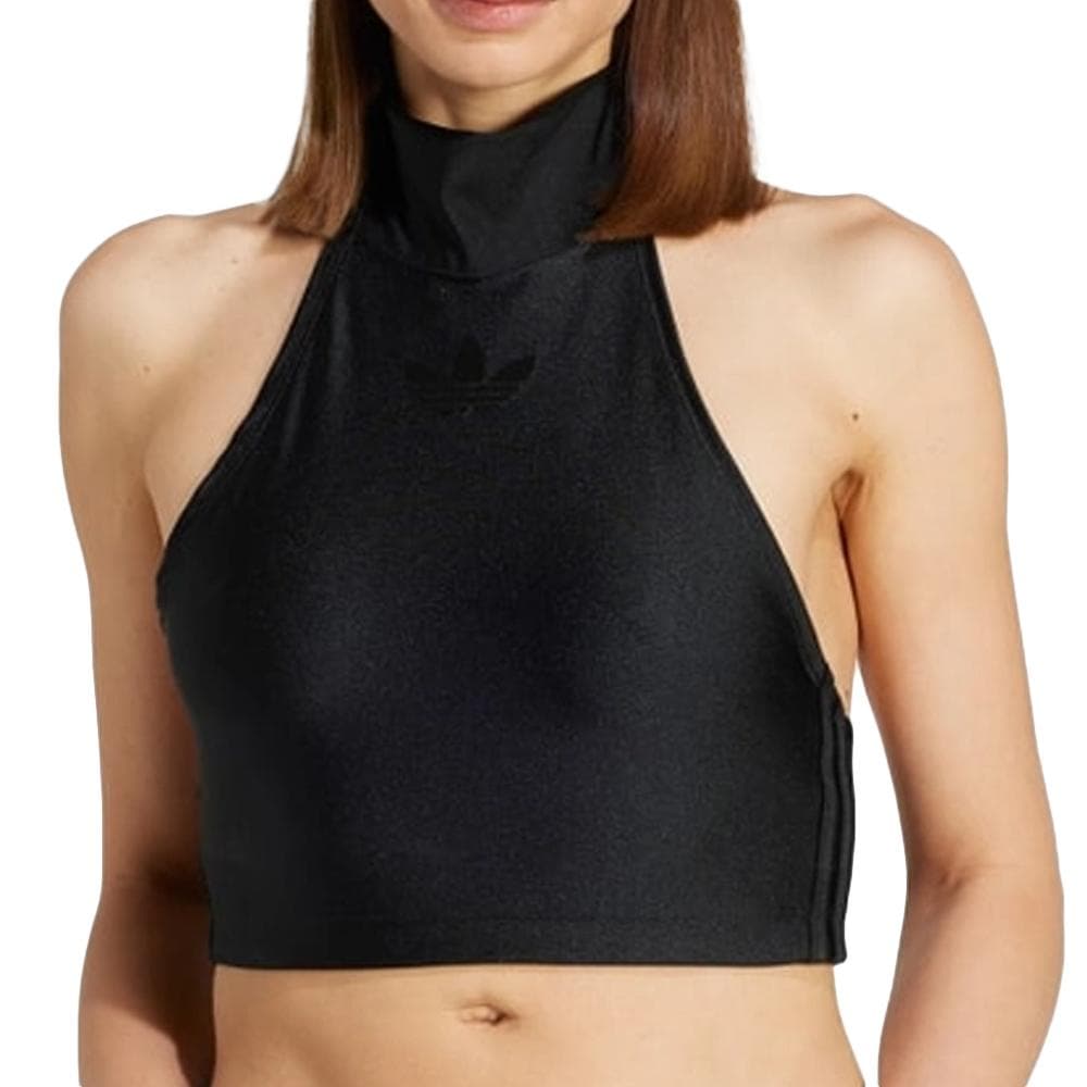 Débardeur Noir Femme Adidas Halterneck 1