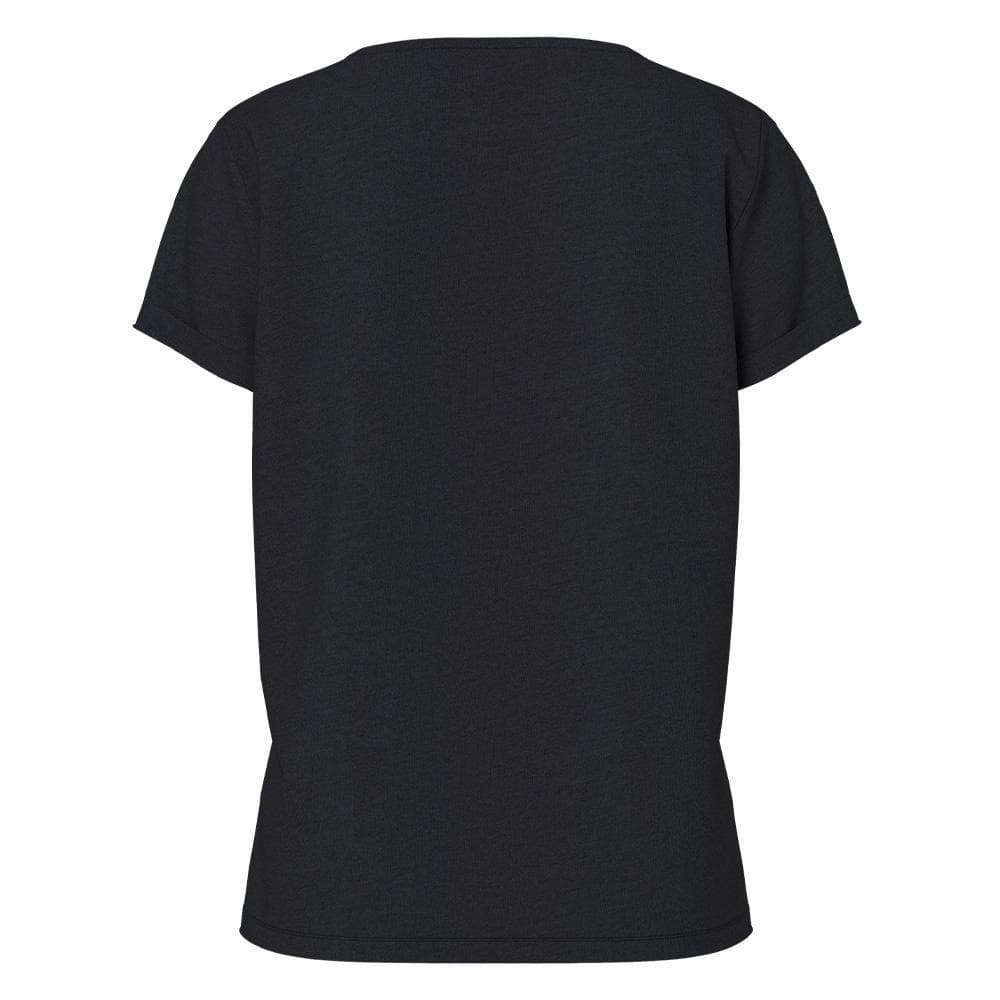 T-Shirt Noir Femme Pieces Pcoda 2