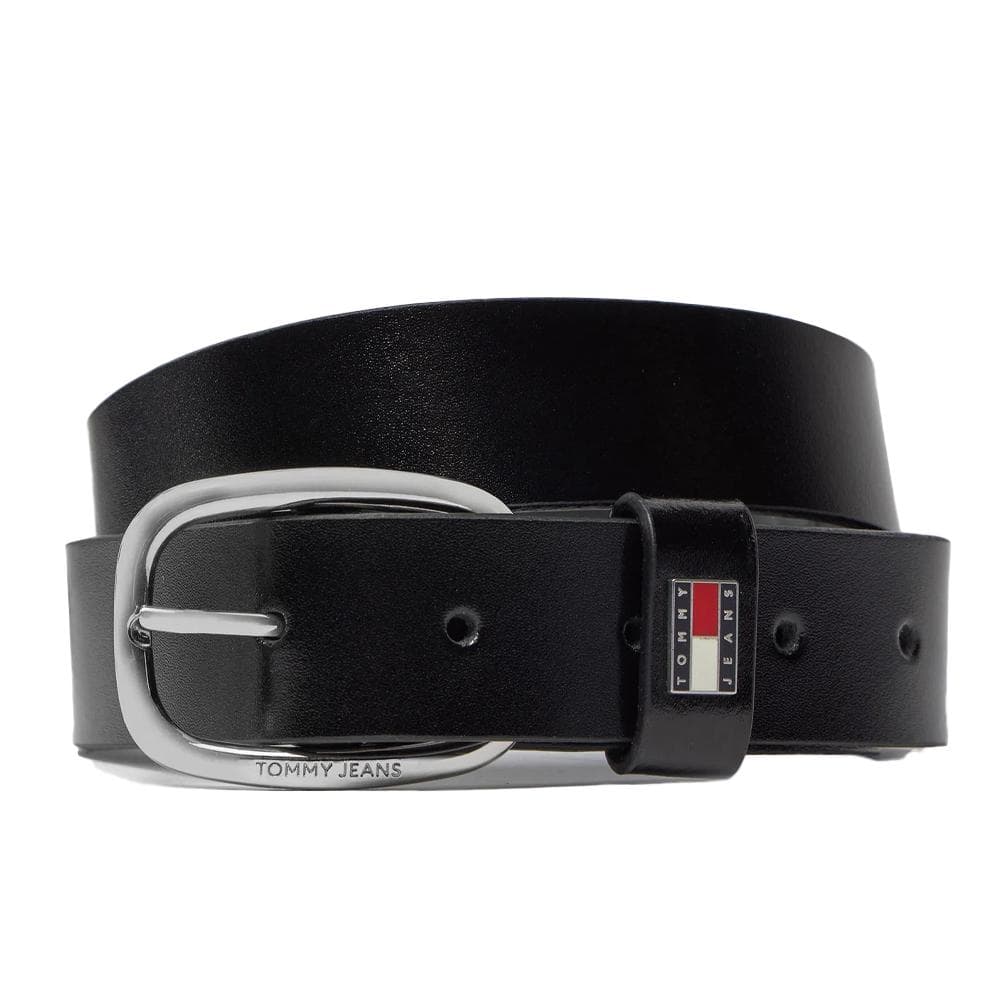 Ceinture Noir Femme Tommy Hilfiger Oval 3.0 - T 1