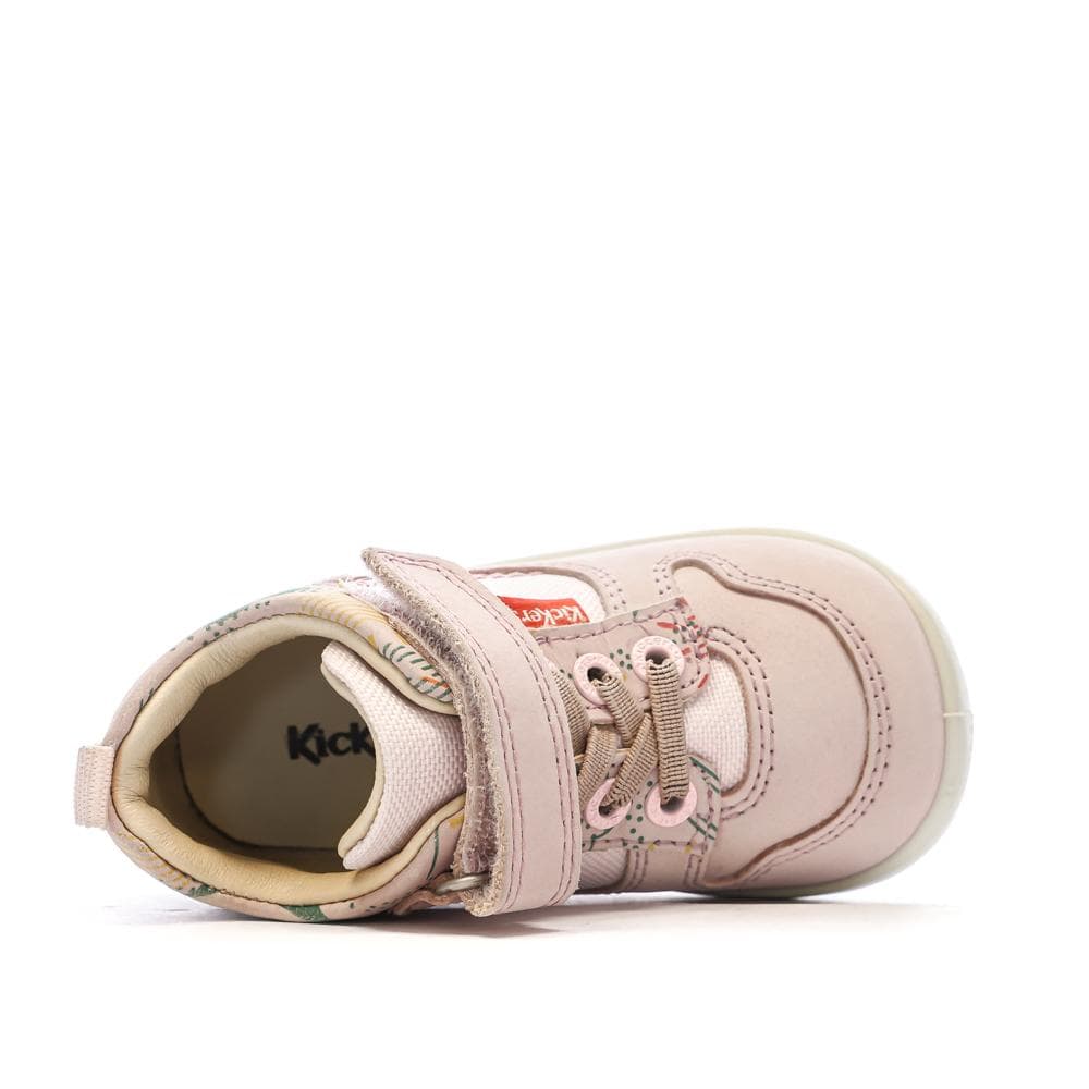 Baskets Hautes Rose Fille Kickers Bottillon 4
