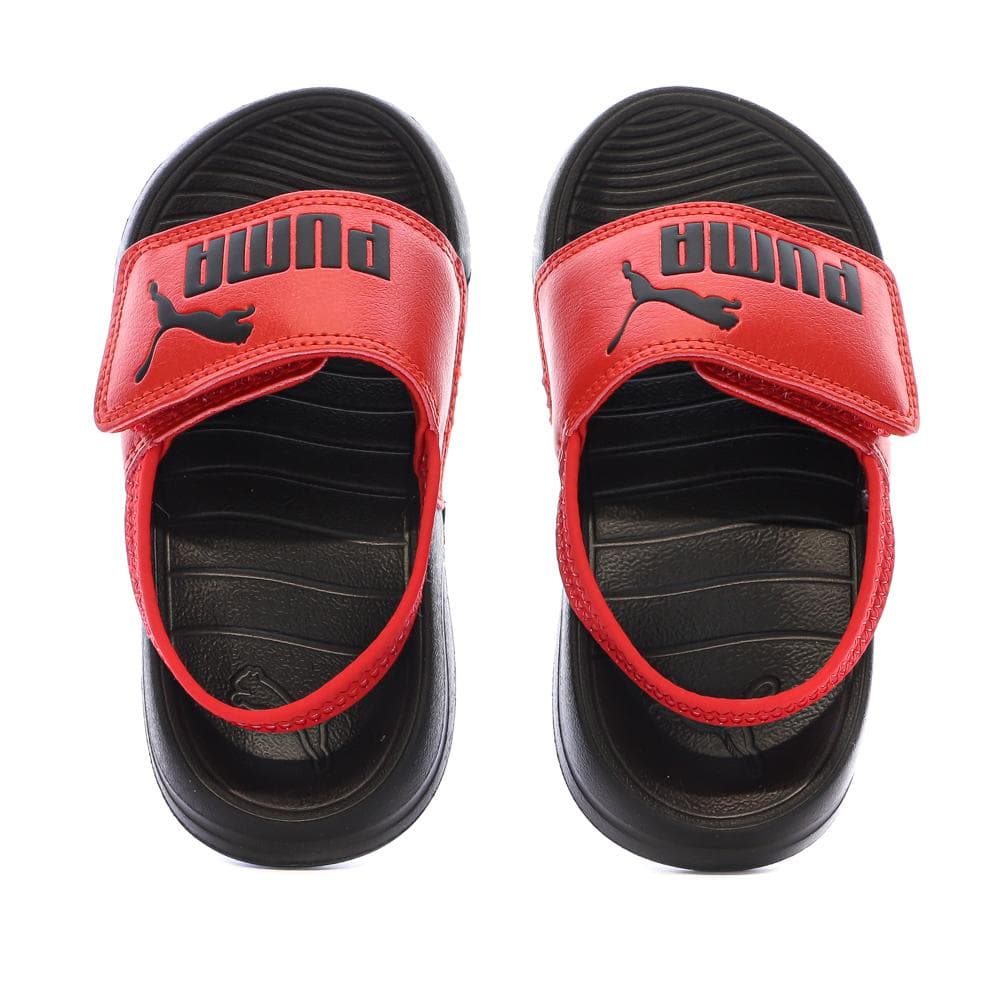 Sandales Noire/Rouge Enfant Puma Popcat 20 3