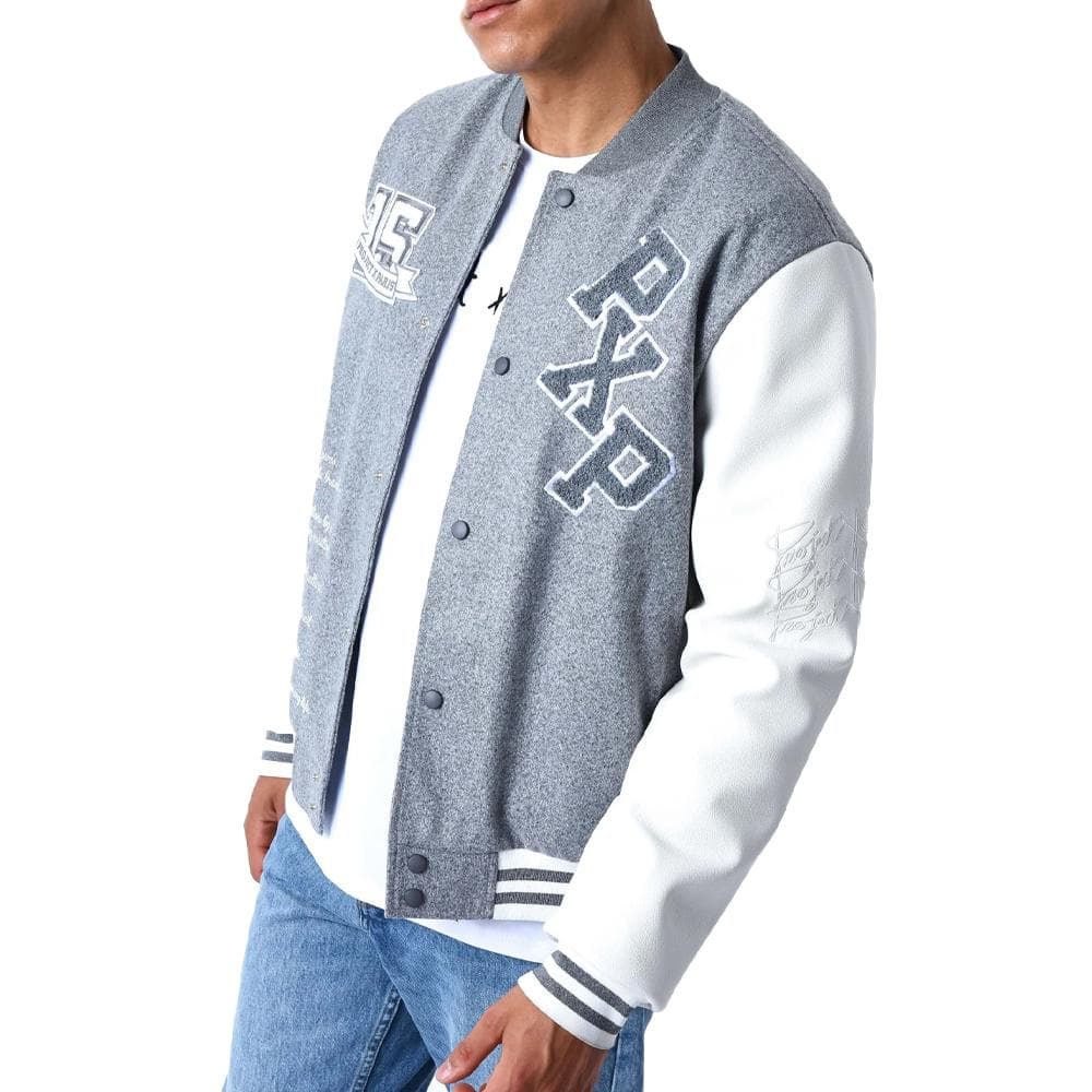 Veste Blanche/Gris Homme Project X Paris 2230109 1