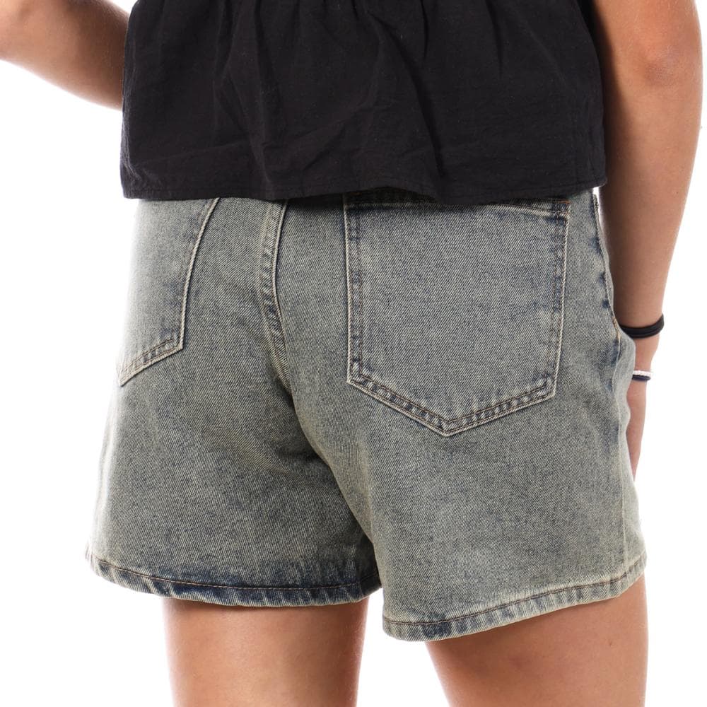 Bermuda en Jean Bleu Délaver Femme Monday Premium Bermuda Coupe 2