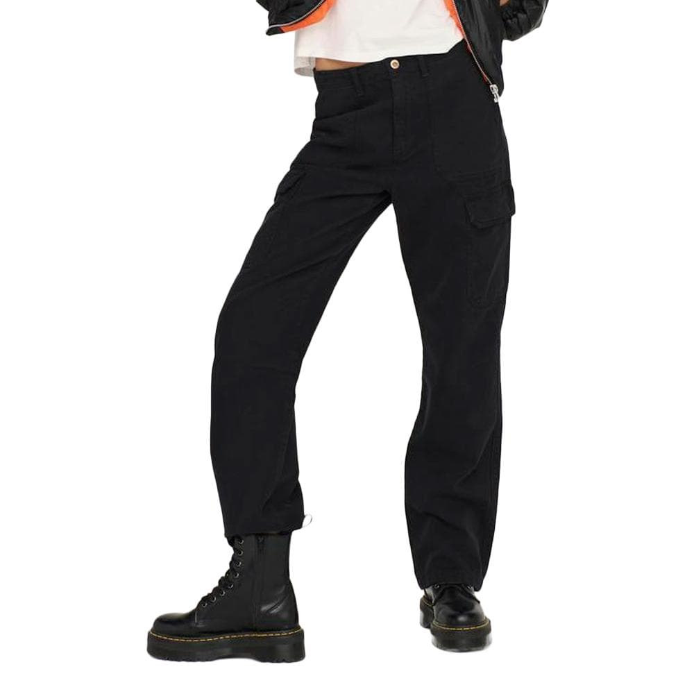 Pantalon fluide Noir Femme Only Onlmalfy 1
