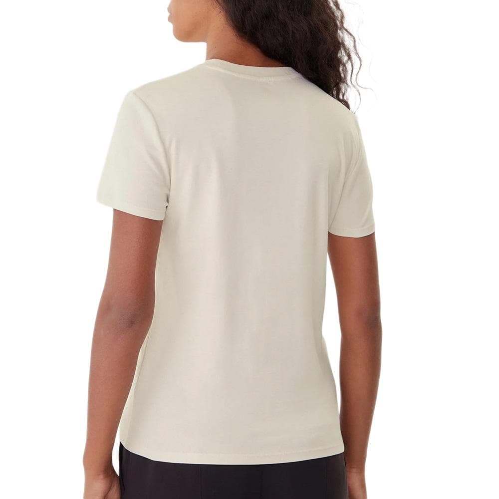 T-Shirt Beige Femme Calvin Klein Jeans Supima 2