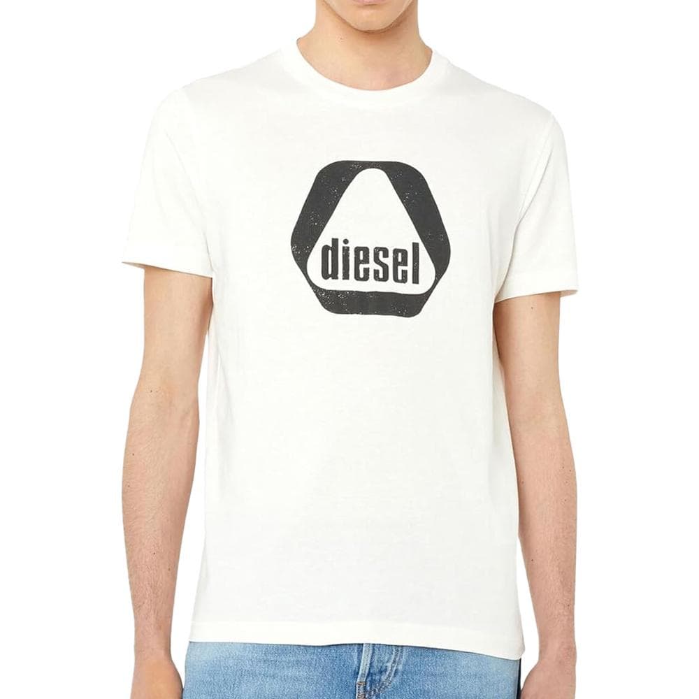T-shirt Blanc Homme Diesel Diegor81E 1