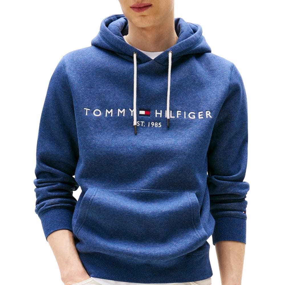 Sweat à Capuche Marine Homme Tommy Hilfiger Logo Hoodies 1
