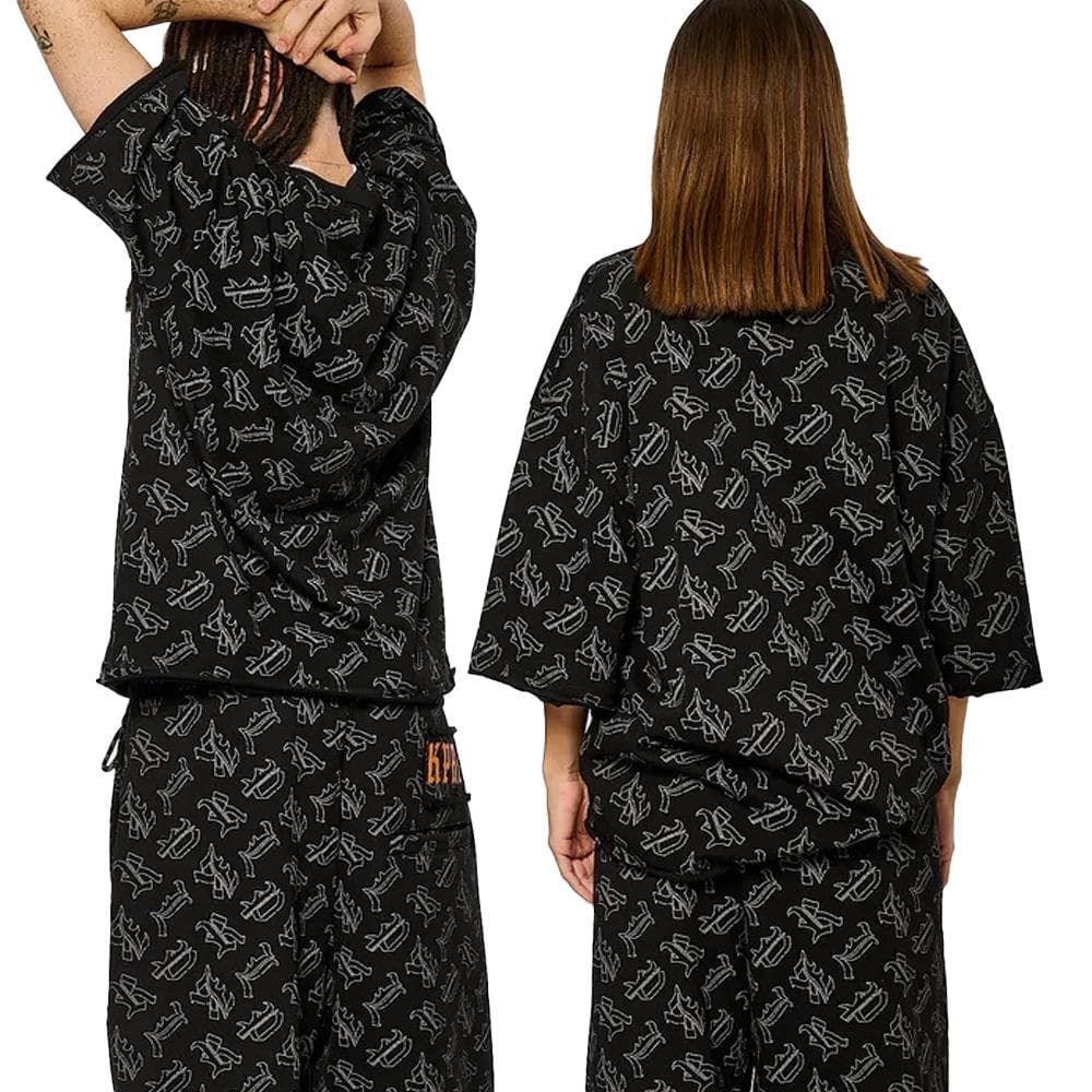 T-Shirt Noir Mixte Kaporal VOLA - Taille 1