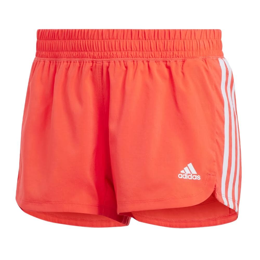 Short de Sport Orange Femme Adidas Pacer 3s 1