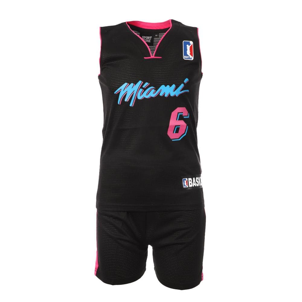 Miami Heat Ensemble de basketball Noir Enfant Sport Zone DAPL5810 1