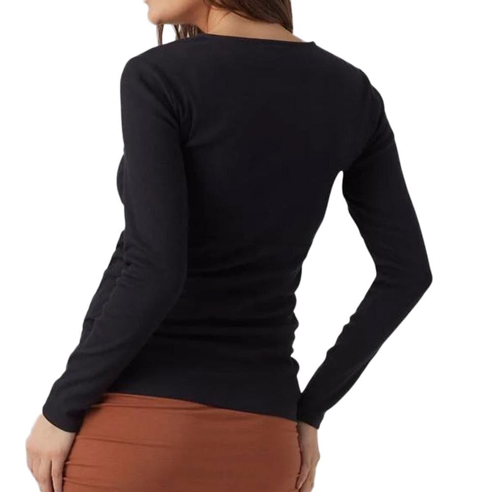 T-Shirt Noir Femme Mamalicious Tess 2