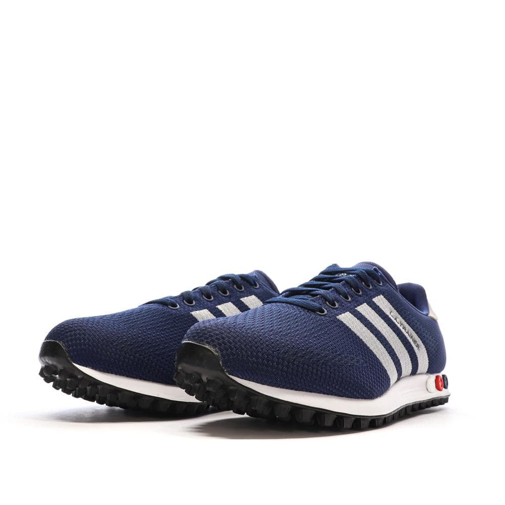 Baskets Marine Homme Adidas La Trainer Weave 6