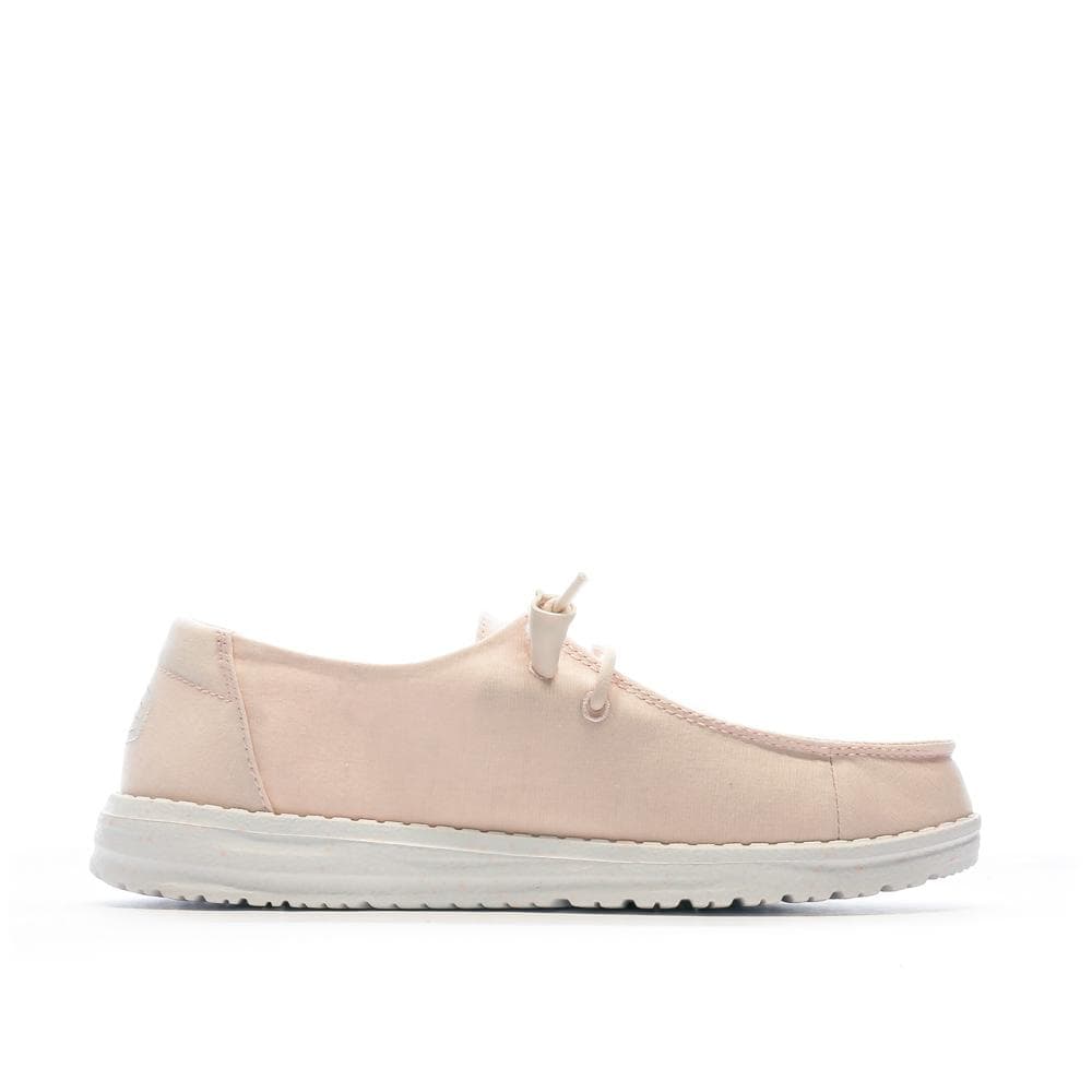 Chaussures Rose Femme Hey Dude Wendy Slub Canvas 2