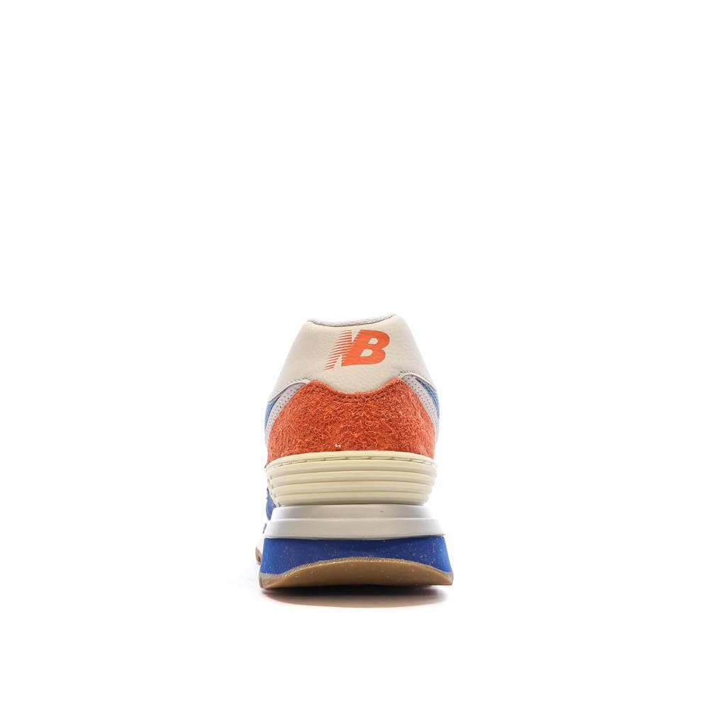 Baskets Bleu/Orange Homme New Balance 574 4