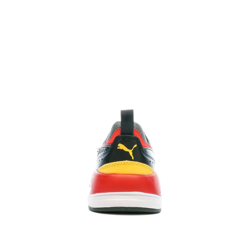 Baskets Blanche/Noir/Jaune Homme Puma X-ray 2 Square 3