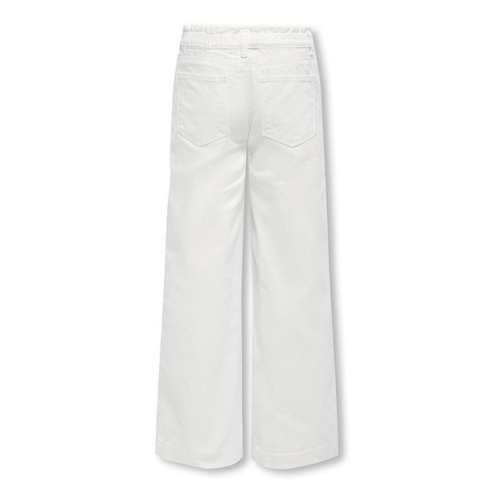 Jean Large Blanc Fille Kids ONLY Comet Life Wide 2
