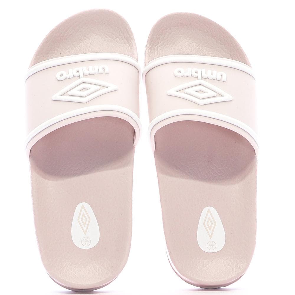 Claquettes Rose/Blanches Fille Umbro Kocak 3