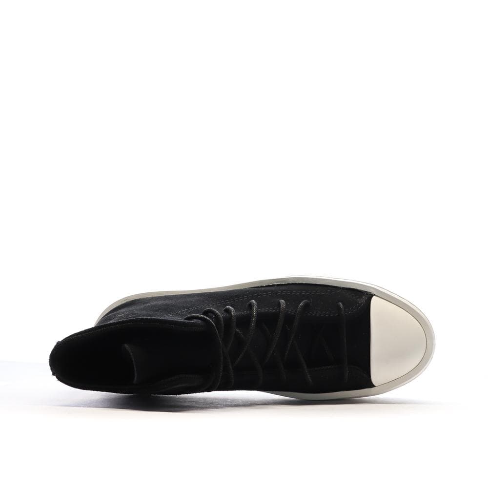 Baskets Noires Femme Converse Chuck Taylor All Star Suede 4
