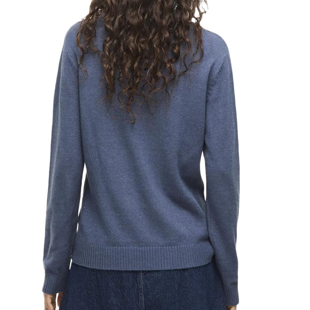 Pull Bleu Femme Vila Viril 2