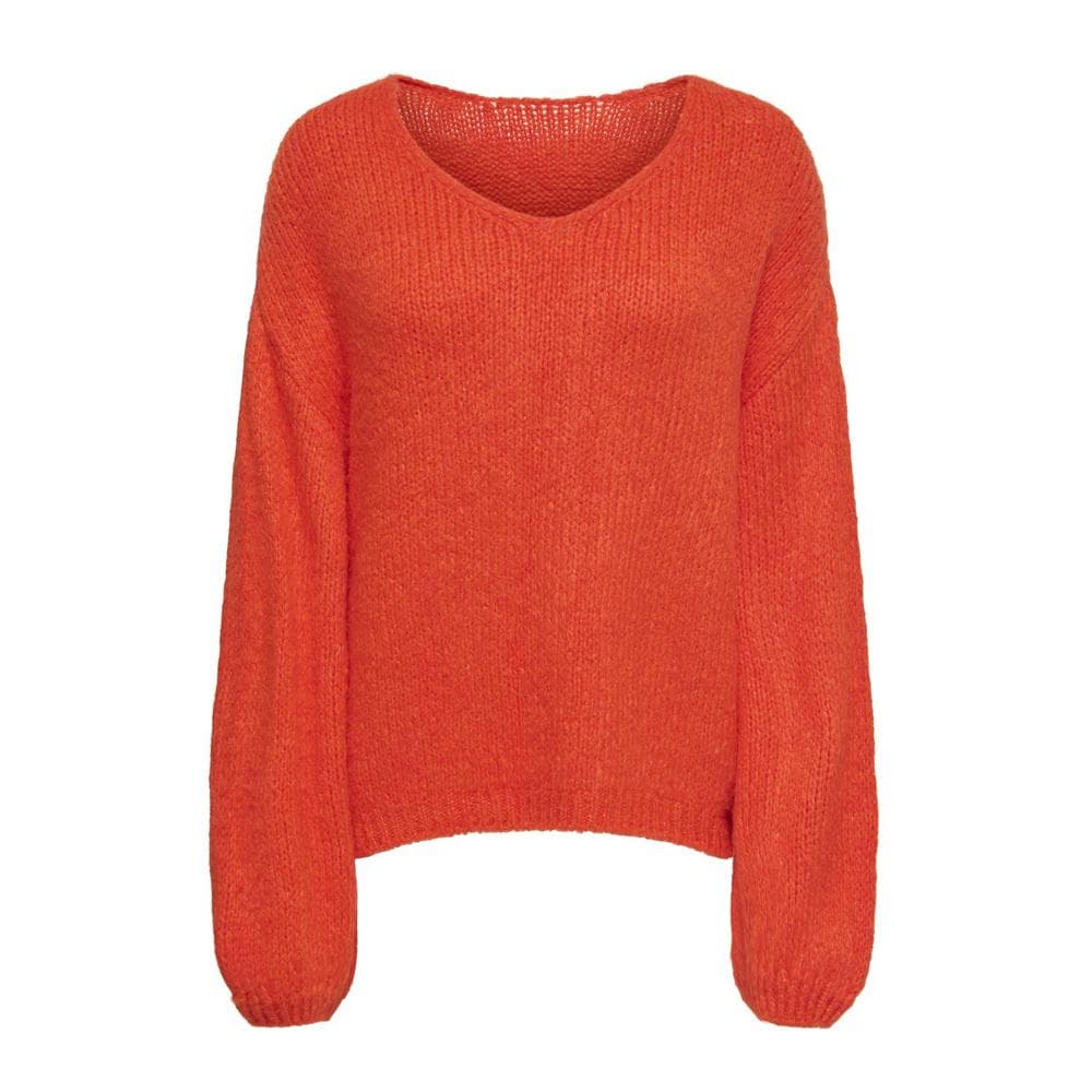 Pull Orange Femme JDY Dinea 1