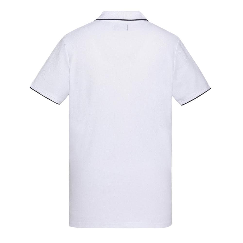 Polo Blanc Homme Schott PAUL 2