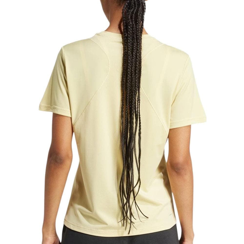 T-Shirt Jaune Femme Adidas Wtr D4t 2