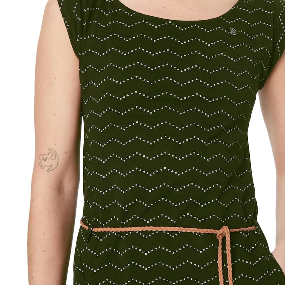 Robe Vert Femme Ragwear Zig Zag 3