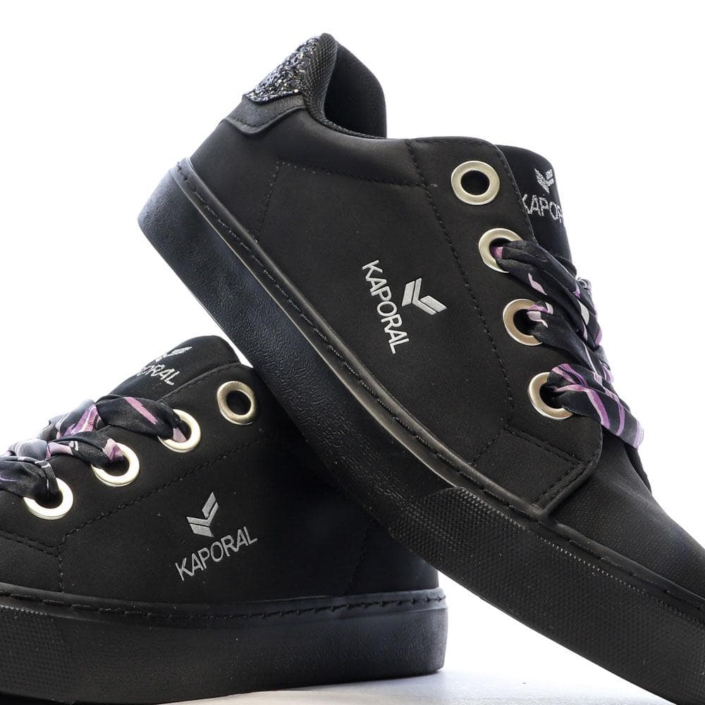 Baskets Noires Femme Kaporal Severine 7