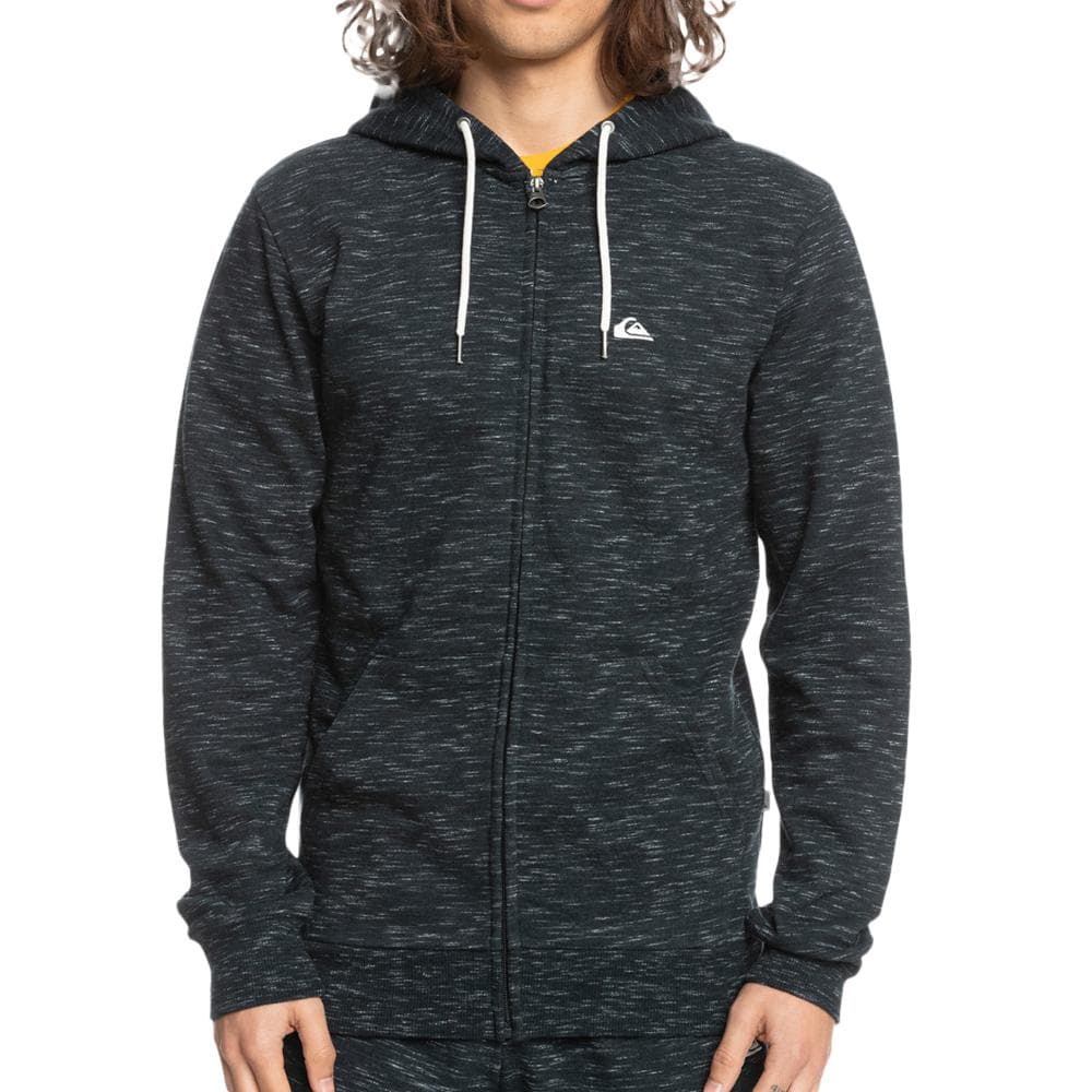 Sweat Zippé Noir Homme Quiksilver Bayrise 1