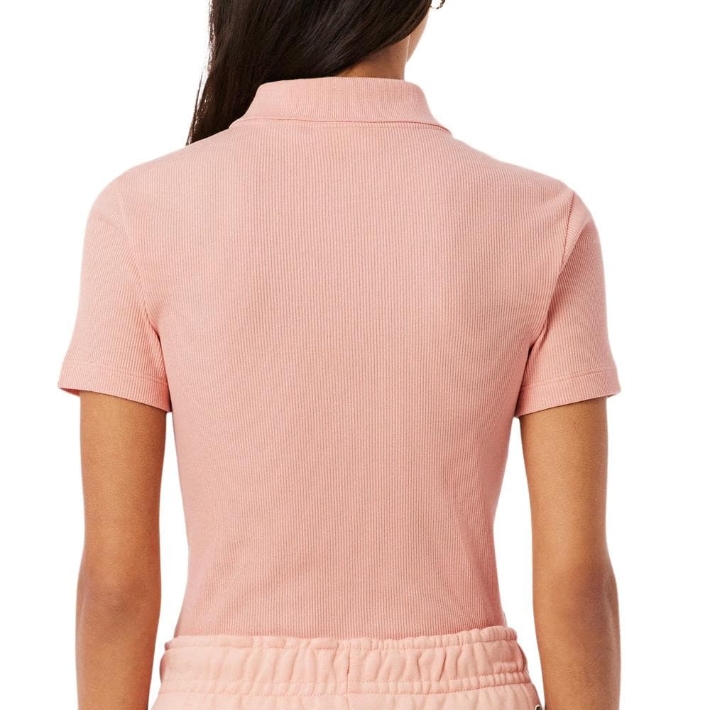 Polo Orange Femme Lacoste Slim Fit 2