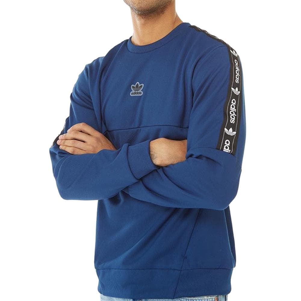 Sweat Bleu Homme Adidas Linpol 1