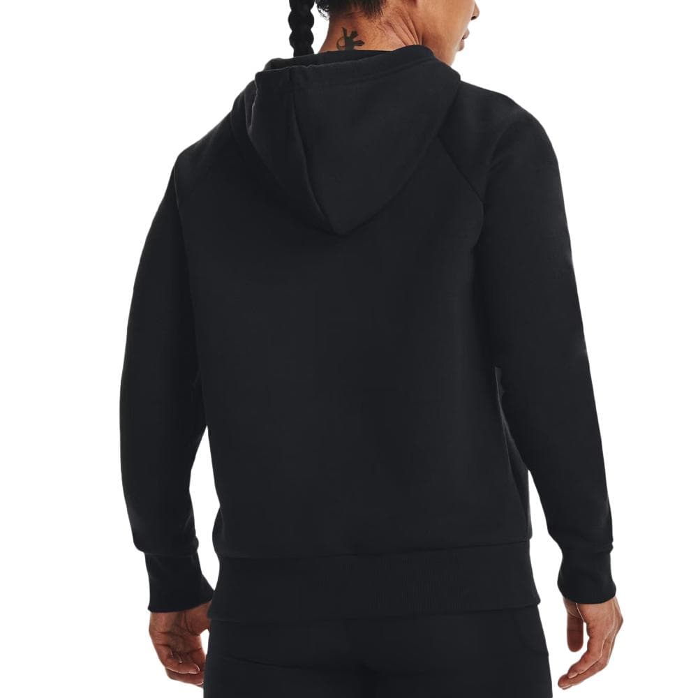 Sweat à Capuche Noir Femme Under Armour Rival Fleece 1379500 2