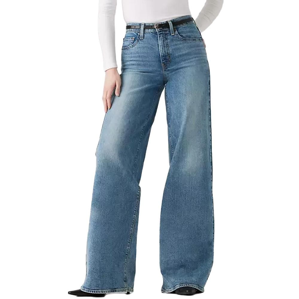 Jean Baggy Bleu Classique Femme Levi's 728 Wide 1