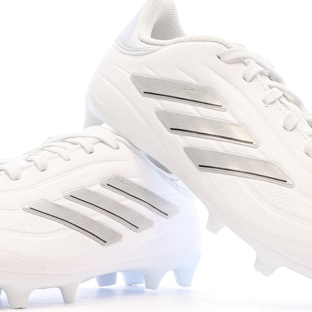 Chaussures de football Blanches Garçon Adidas Copa 7