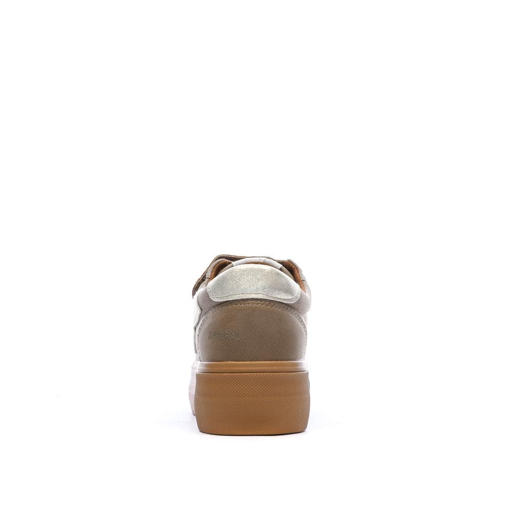 Baskets Beige Kaporal Clovia Leopard 3