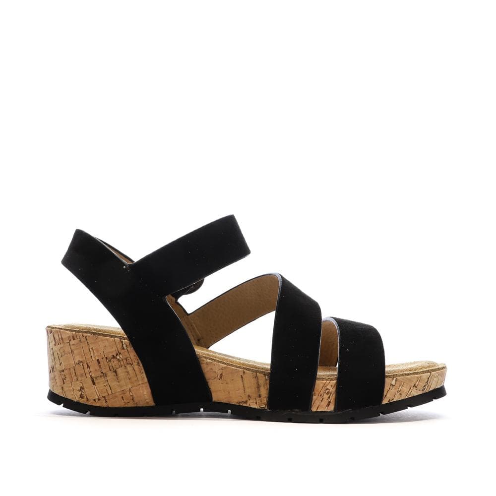 Sandales Noires Femme Chattawak Lilou 2