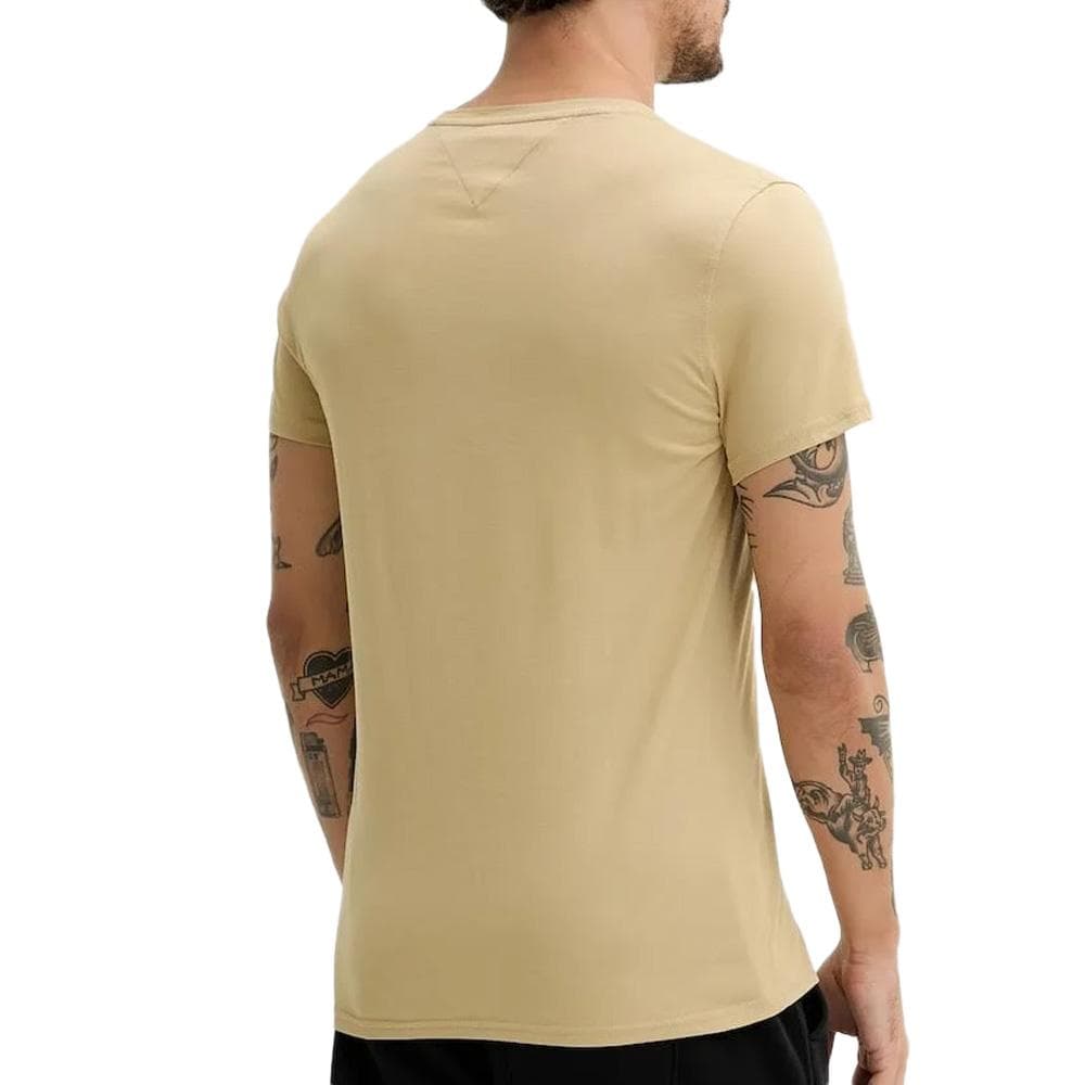T-shirt Camel Homme Tommy Hilfiger Tjm Xslim 2