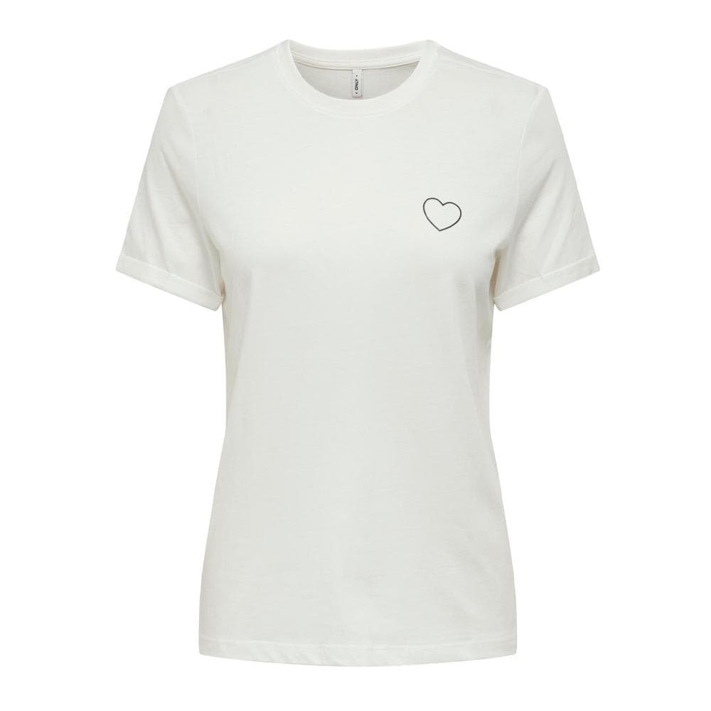 T-Shirt Blanc Femme Only Tenna 1