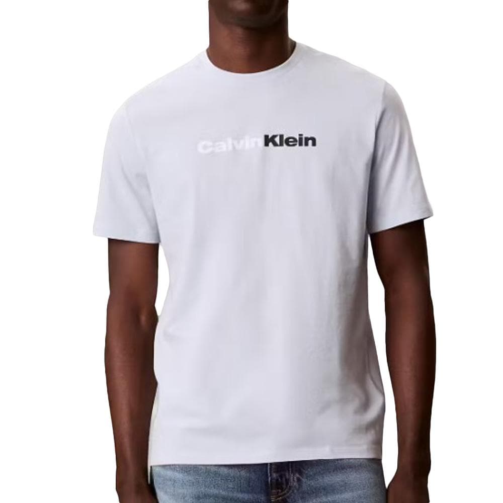 T-Shirt Gris Clair Homme Calvin Klein Jeans 30s Eu Wholesale 1