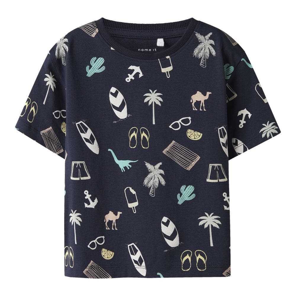 T-Shirt Marine Garçon Name it Jer 1