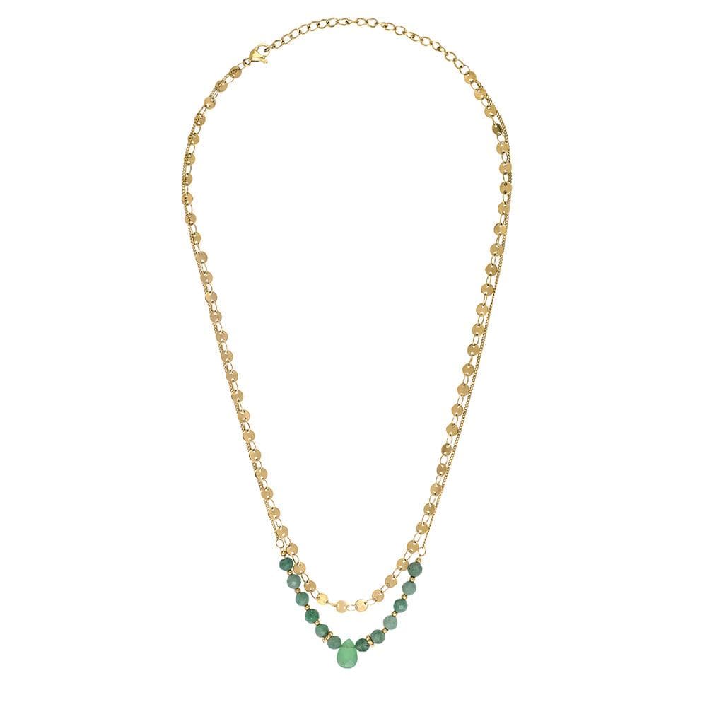 Collier Doré Femme Clio Blue CO0005 1
