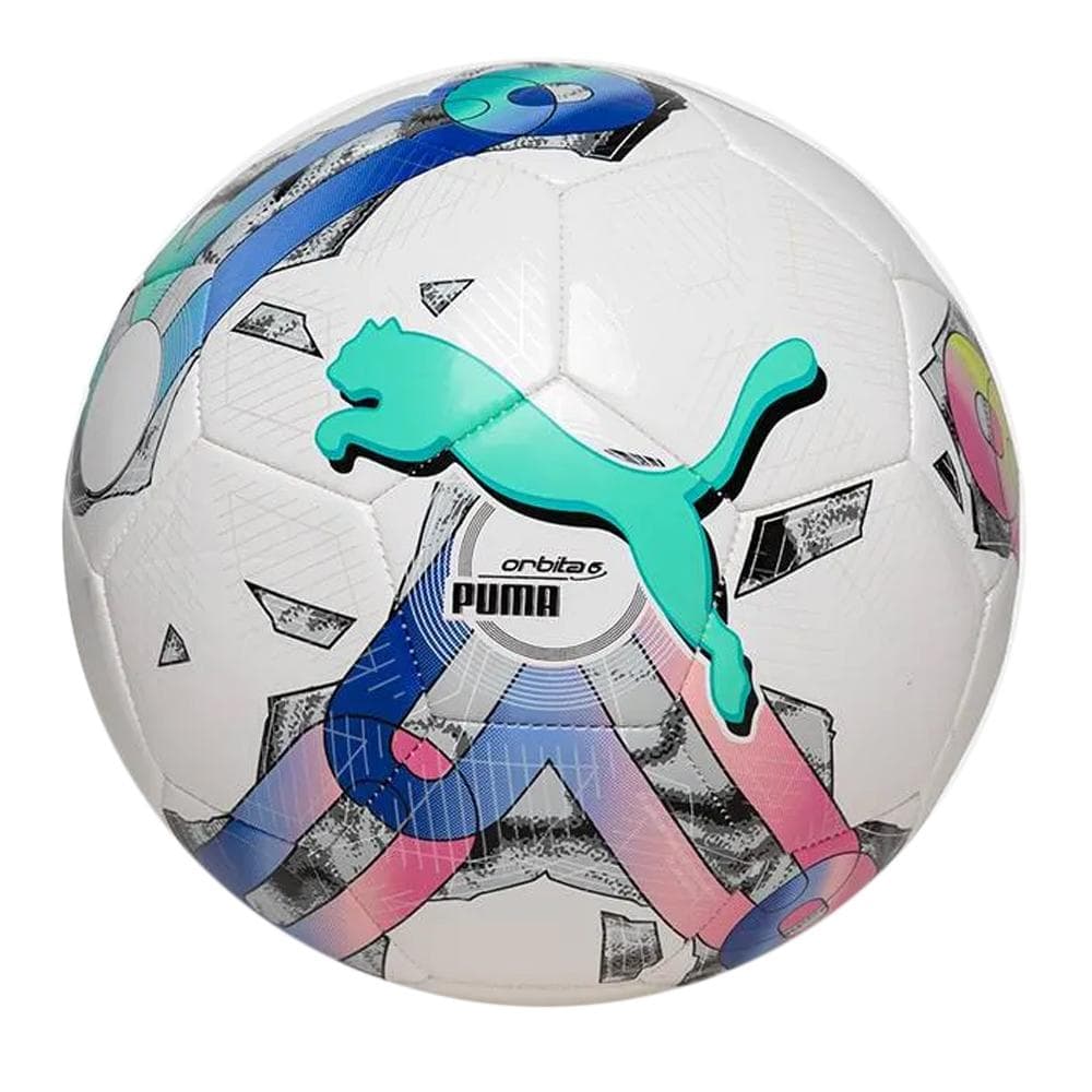 Ballon de Foot Blanc/Vert Puma Orbita 6 2