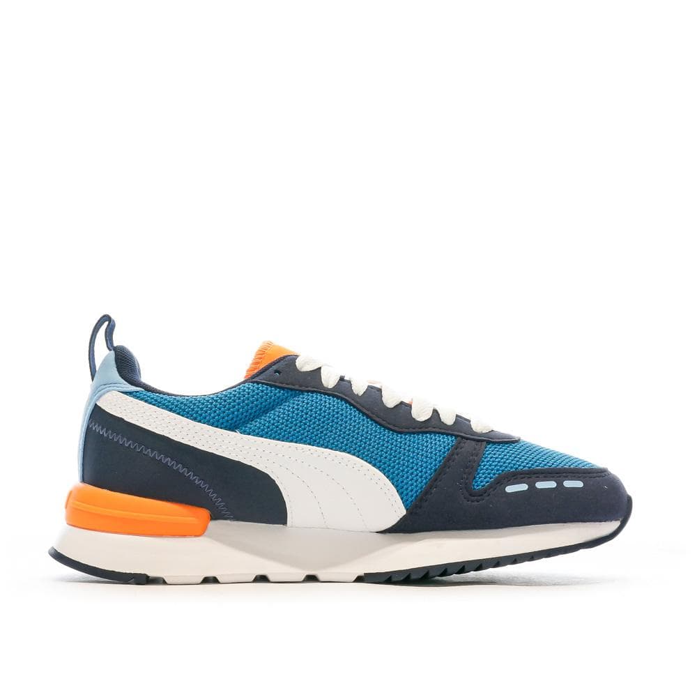 Baskets Bleu/Blanc Garçon Puma R78 2