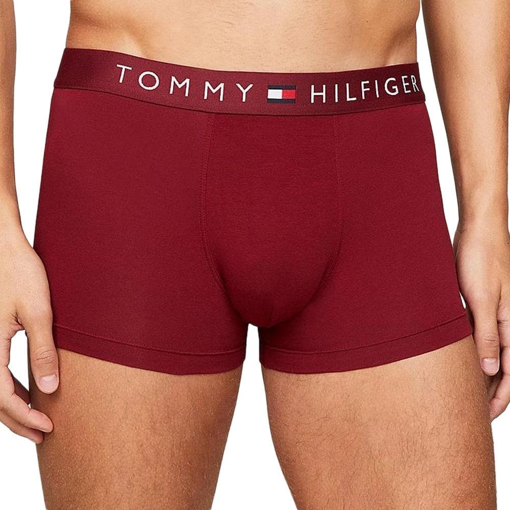 X3 Boxers Bordeaux/Blanc/Marine Homme Tommy Hilfiger UM0UM03181 2