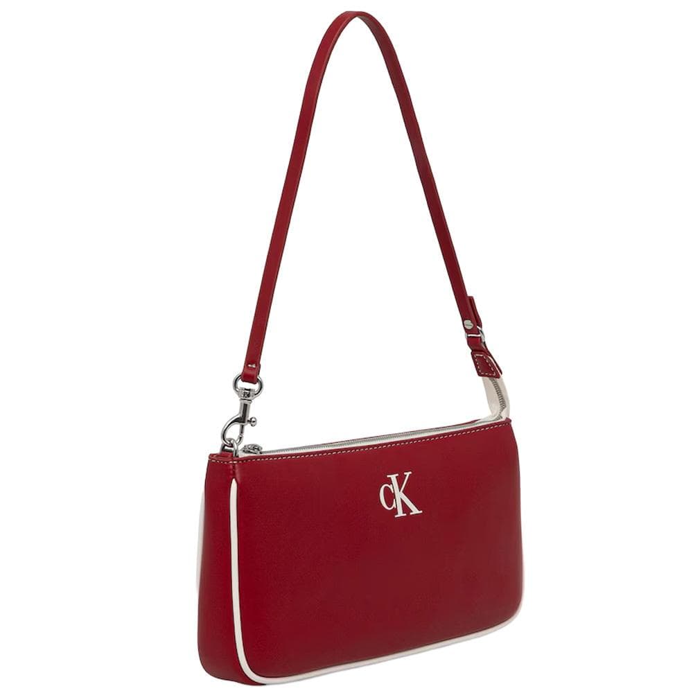 Sac à Main Rouge Femme Calvin Klein Jeans Contrast Ck 2