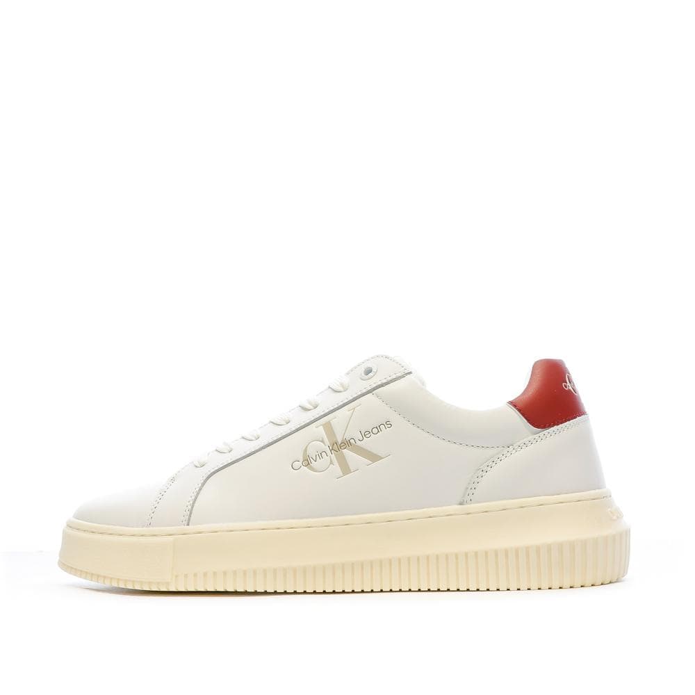 Baskets Blanches Homme Calvin Klein Jeans Chunky Cupsole 1