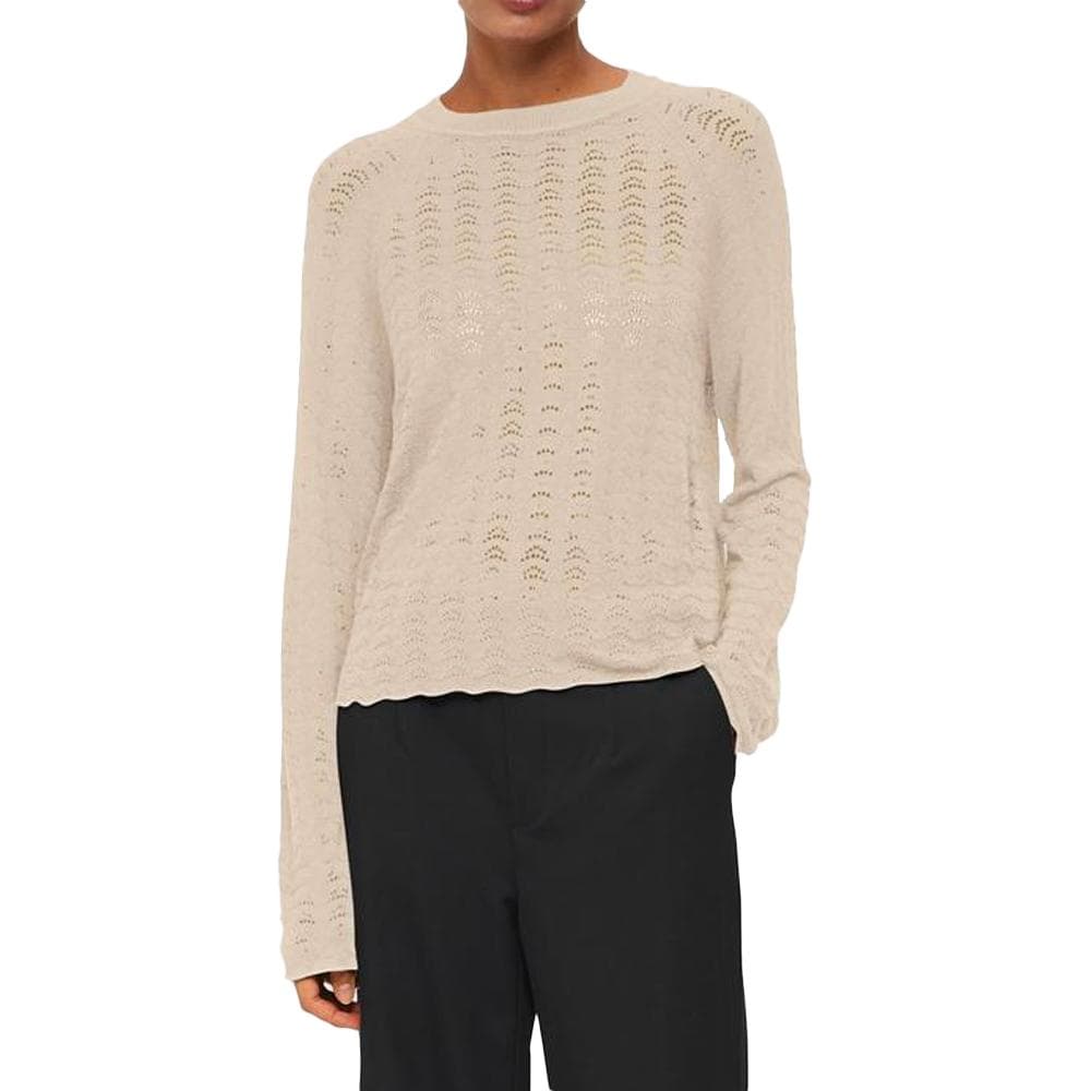Pull Beige Femme Object Objgry 1