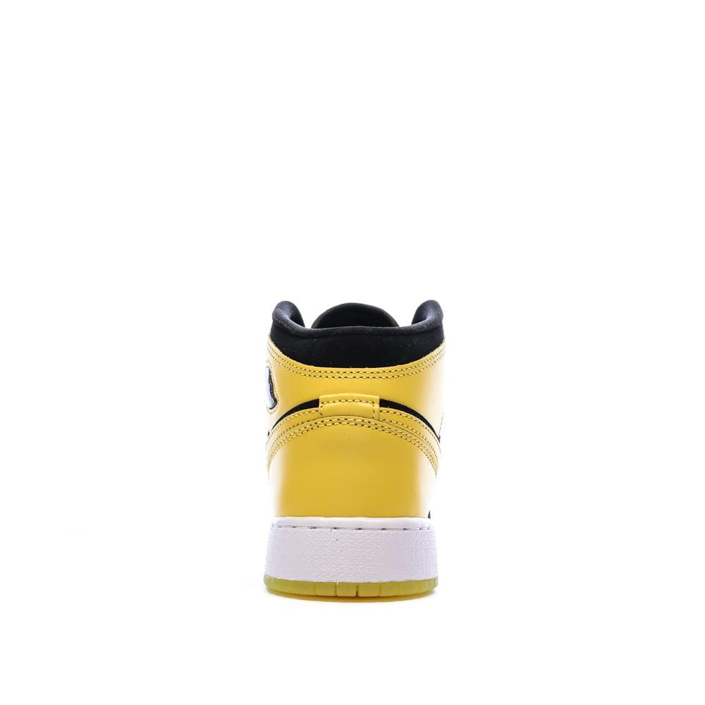 Air Force 1 Baskets Noires/Jaunes Garçon Nike 3