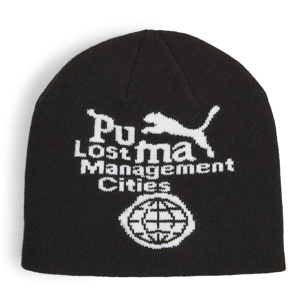 Bonnet Noir Homme Puma X Lmc Cuffless Beanie 1