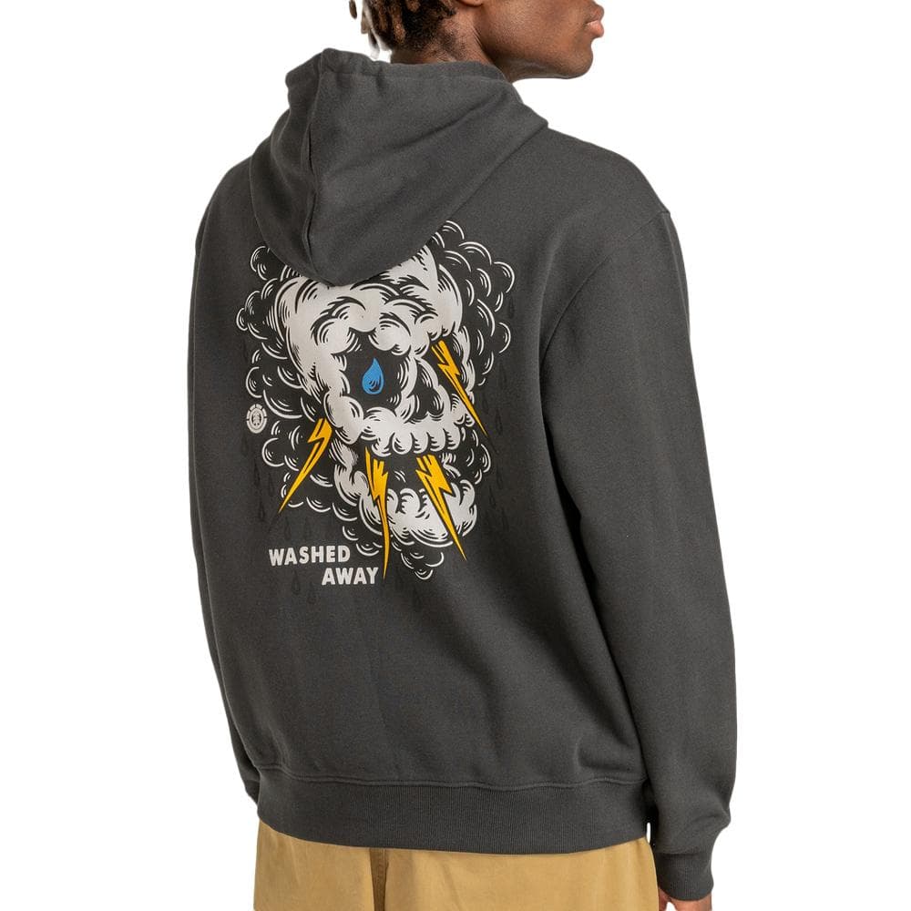Sweat Noir Homme Element Angry 2